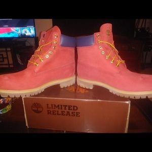 Limited release timberland boots